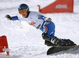Italy's Isabella Balcon wins women's parallel giant slalom