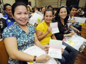 280 Filipino nurses, caregivers to start training in Japan
