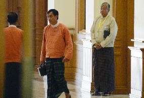 Suu Kyi's aide Htin Kyaw elected as Myanmar president