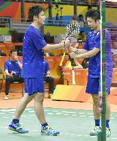 Japan men's badminton pair defeated in quarterfinals
