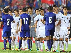 Soccer: Japan down Thais to post 1st win of final World Cup q'fying