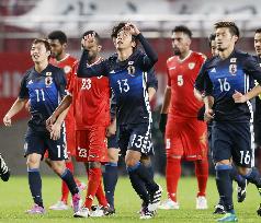 Soccer: Osako marks Japan return with brace in World Cup q'fying warm-up