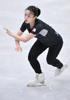 Shiraiwa at NHK Trophy practice