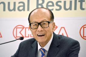 H.K. tycoon Li Ka-shing announces retirement