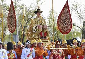 Royal procession of Thai king