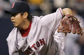 Matsuzaka throws 7 solid innings for 6th win
