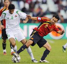 Spain, Iraq in Confederations Cup match