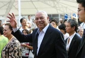 Powell visits Aichi Expo