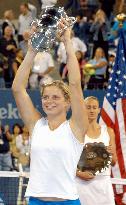 Belgium's Clijsters wins U.S. Open