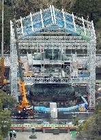 Maintenance work for Great Buddha continues