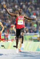 Olympics: Kenya's Rudisha wins men's 800m