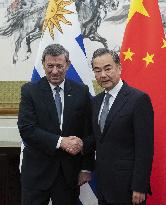 China-Uruguay foreign ministerial talks