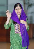 Nobel laureate Malala Yousafzai in Japan