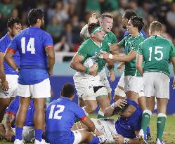 Rugby World Cup in Japan: Ireland v Samoa