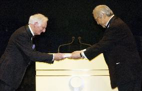 Japan Prize awarded to researchers of medicine, atmosphere