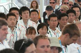(3)Japan welcomed at Athens Olympic village