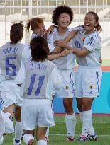 (1)Japan's women stun Sweden in Olympic soccer opener