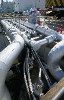 Ductworks for ice walls at Fukushima Daiichi plant