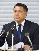 JFA confirms Tashima president, Okada vice president