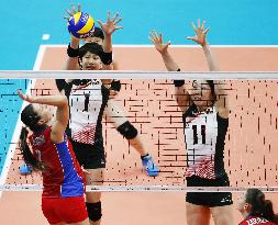 Olympics: Russia beats Japan in volleyball pool play