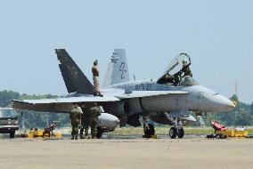 U.S. military fighter jet crashes into Pacific off western Japan