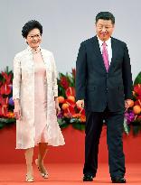 Hong Kong marks 20th anniversary of its handover to China