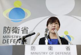 Japan defense chief gave nod to withholding info on peacekeeping logs