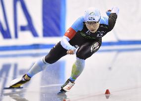 Speed skating: Kodaira wins 8th national title in 500 meters