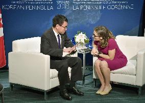 Japan-Canada foreign ministerial talks