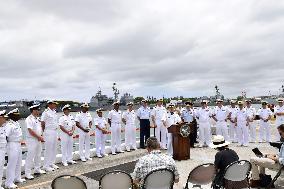 U.S.-led naval drill in Pacific starts without China