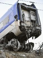 Train derailment in South Korea