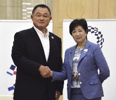 Olympics: New Olympic chief, Tokyo governor