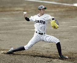 Baseball: Highly touted Japanese high school pitcher