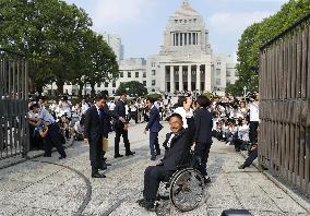Paralympian-turned Japanese lawmaker