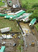 Heavy rain causes havoc in Japan