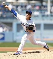 No-decision for Maeda despite another scoreless outing