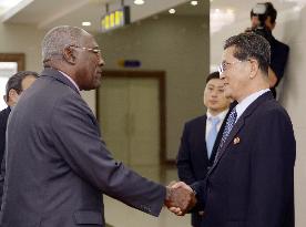 Cuban leader's special envoy arrives in N. Korea