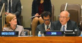 Japan's U.N. envoy calls N. Korea's nuke program threat to world