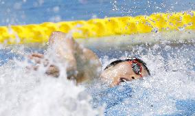 Swimming: Hagino labors to win men's 200 free