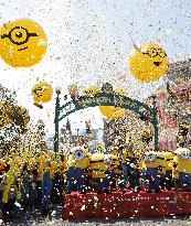 Opening ceremony held for Minion Park at USJ