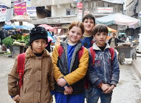 War-ravaged Syria