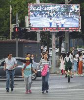 Jaywalkers in China