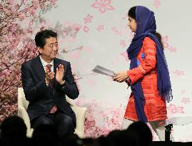 Nobel laureate Malala Yousafzai in Japan