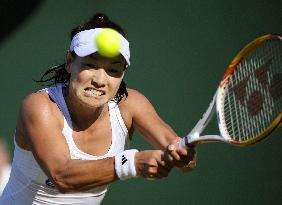 Date defeated by Dulgheru at Wimbledon tennis