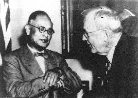 U.S. Secretary of State John Dulles and Japanese Foreign