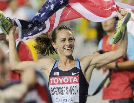 Barringer Simpson wins 1,500 meters at world c'ships