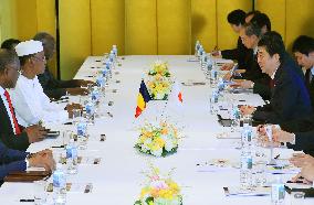 Japan, Chad affirm cooperation on U.N. reform, TICAD