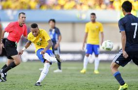 Japan outclassed by Neymar's Brazil in final Rio tune-up