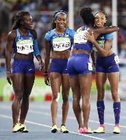 Olympics: U.S. qualifies for 4x100 relay final after rerun