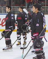 Japan's men miss out on ice hockey berth with Latvia loss